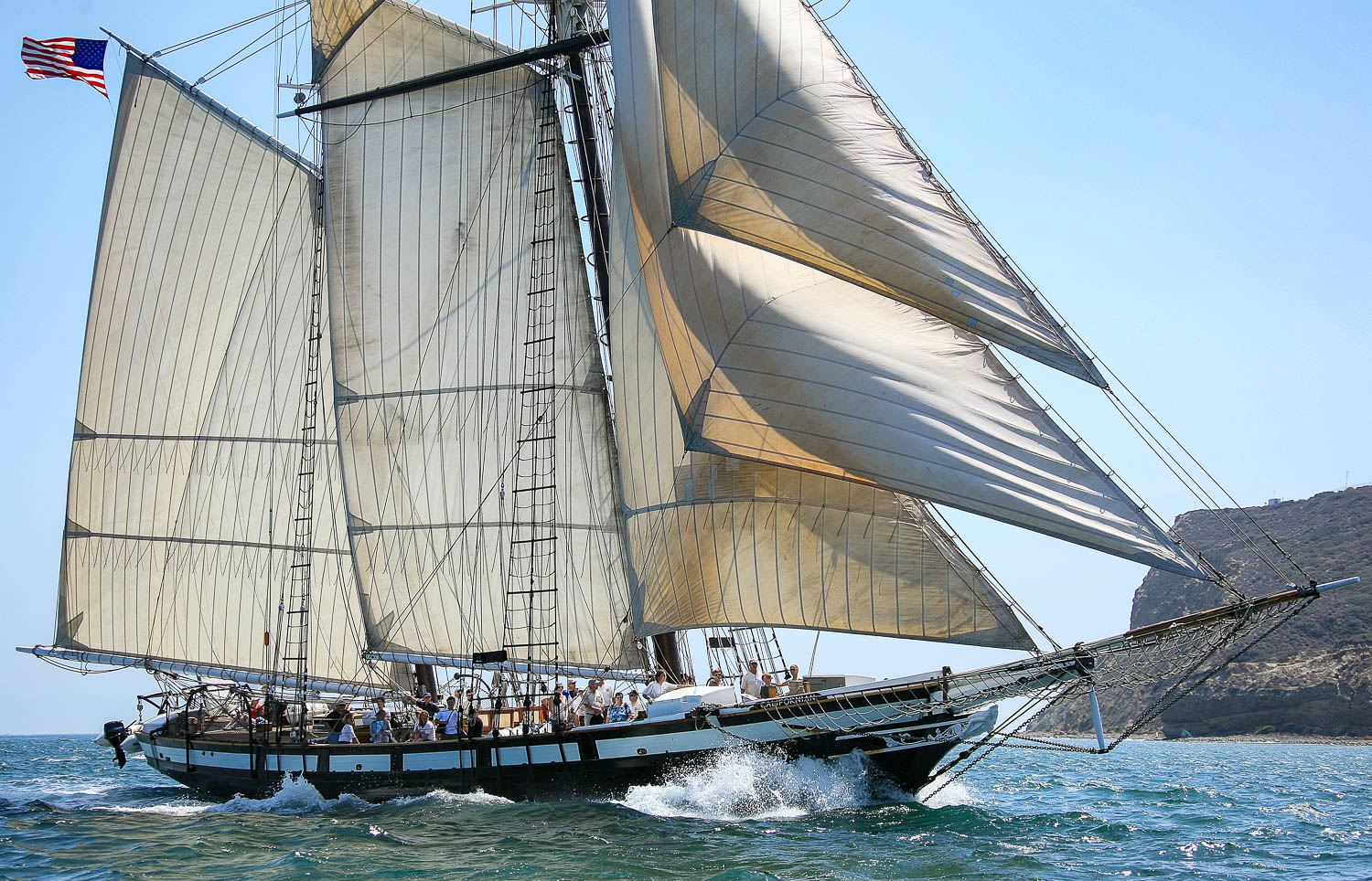 tall ship Californian Schooner